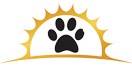 Golden Paws Pet Resort Logo