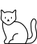 Cat Boarding Icon